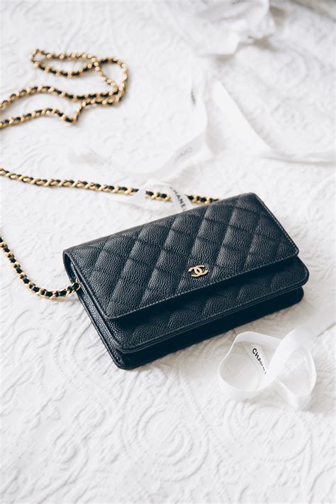 chanel woc phone holder|Chanel wallets on chain.